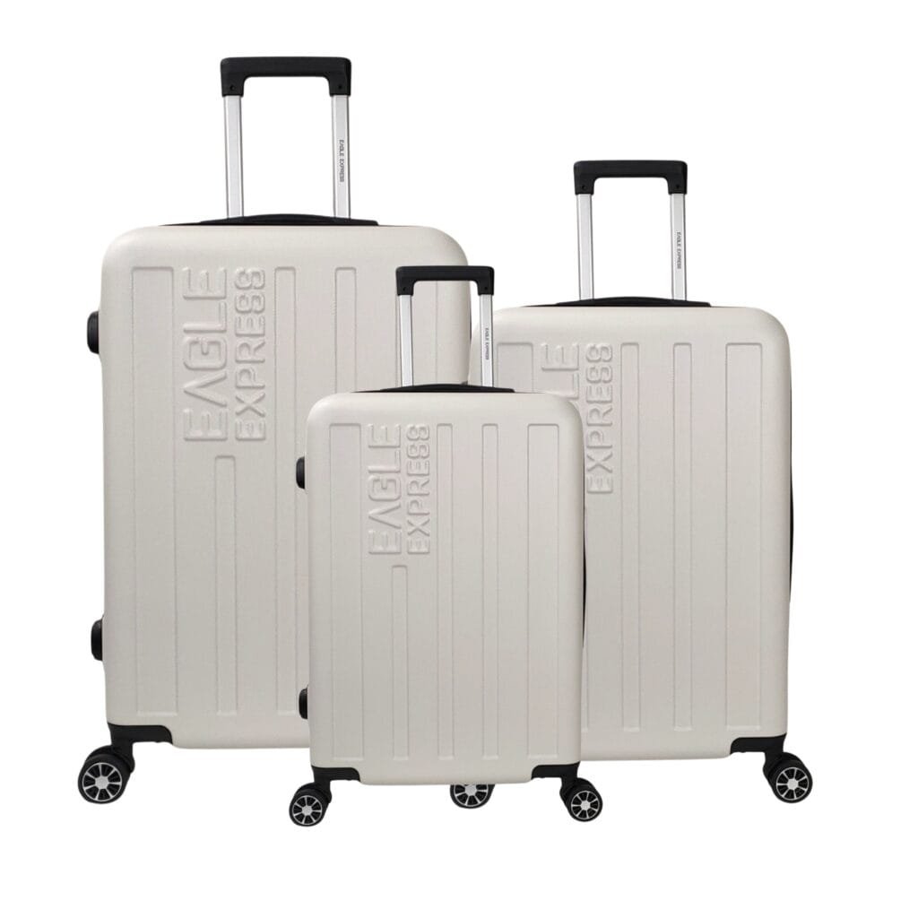EAGLE EXPRESS Venture ABS HARDSIDE Luggage Set of 3 |  20", 24", 28" inches