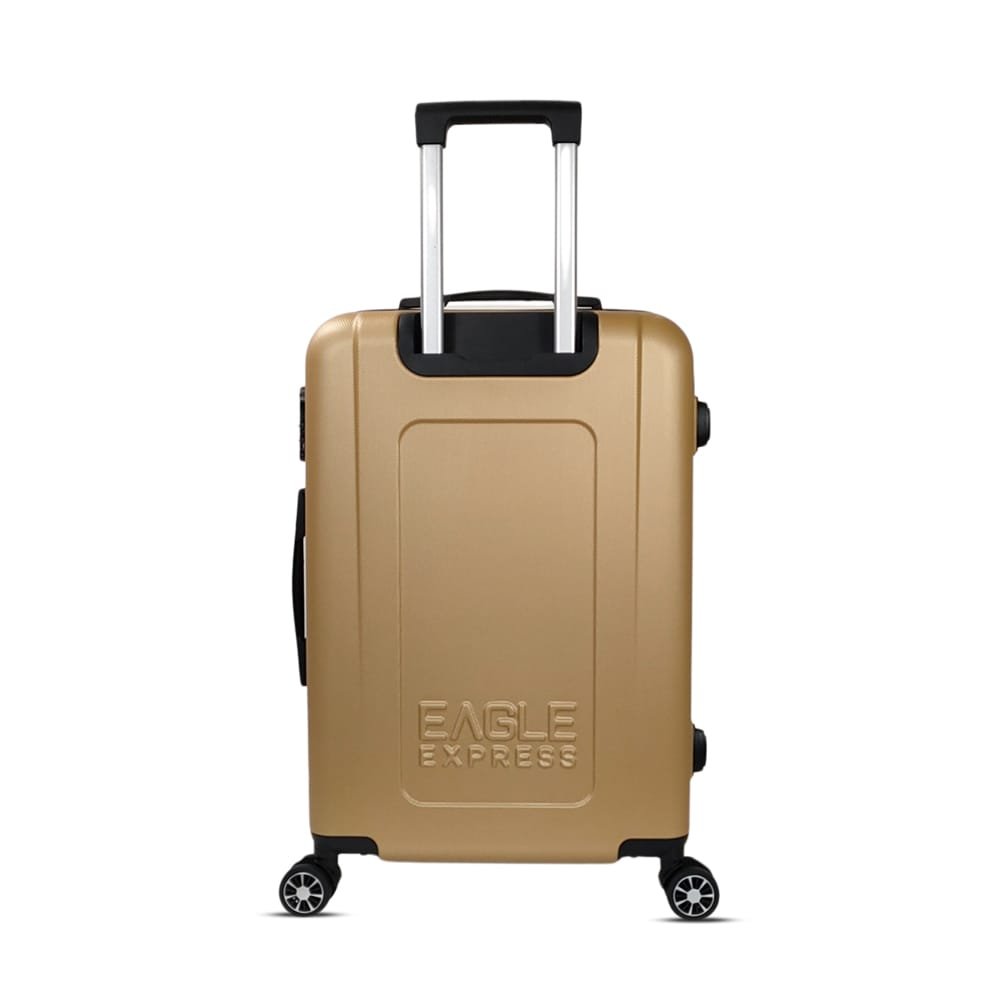 luggage bags with scratch resistant finish and 360° spinner wheels