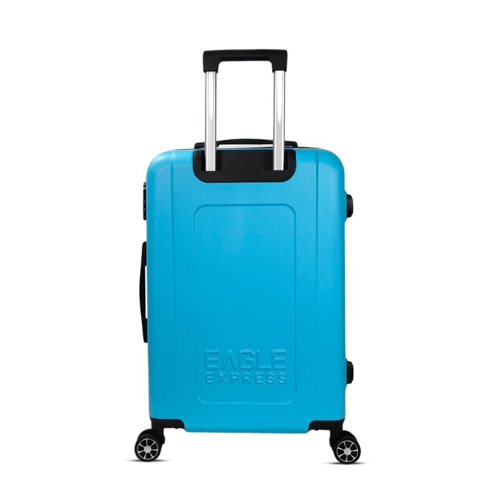 luggage bags with scratch resistant finish and 360° spinner wheels