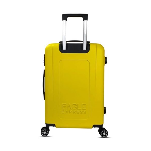 luggage bags with scratch resistant finish and 360° spinner wheels