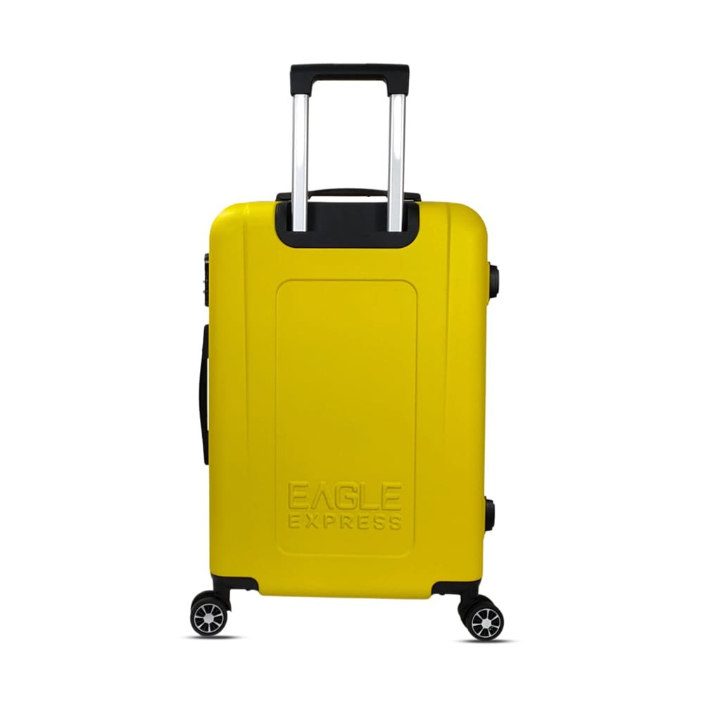luggage bags with scratch resistant finish and 360° spinner wheels