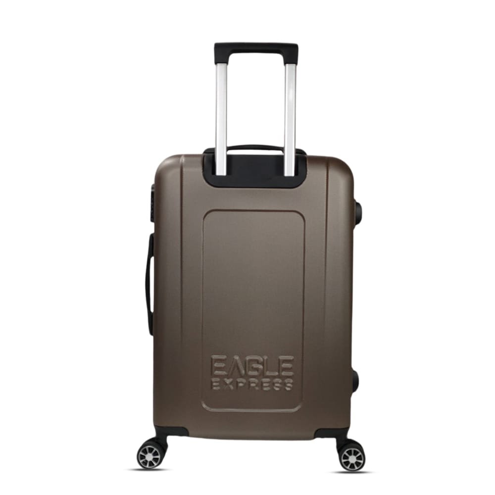 luggage bags with scratch resistant finish and 360° spinner wheels
