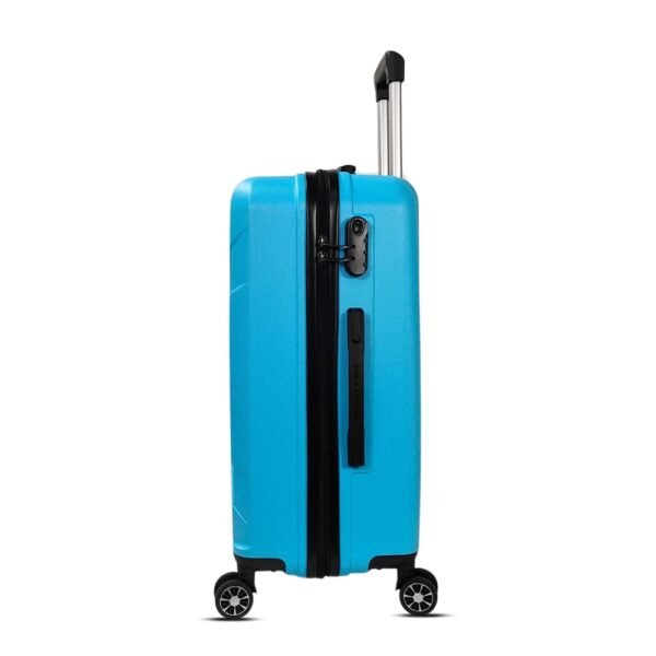 luggage bags with scratch resistant finish and 360° spinner wheels