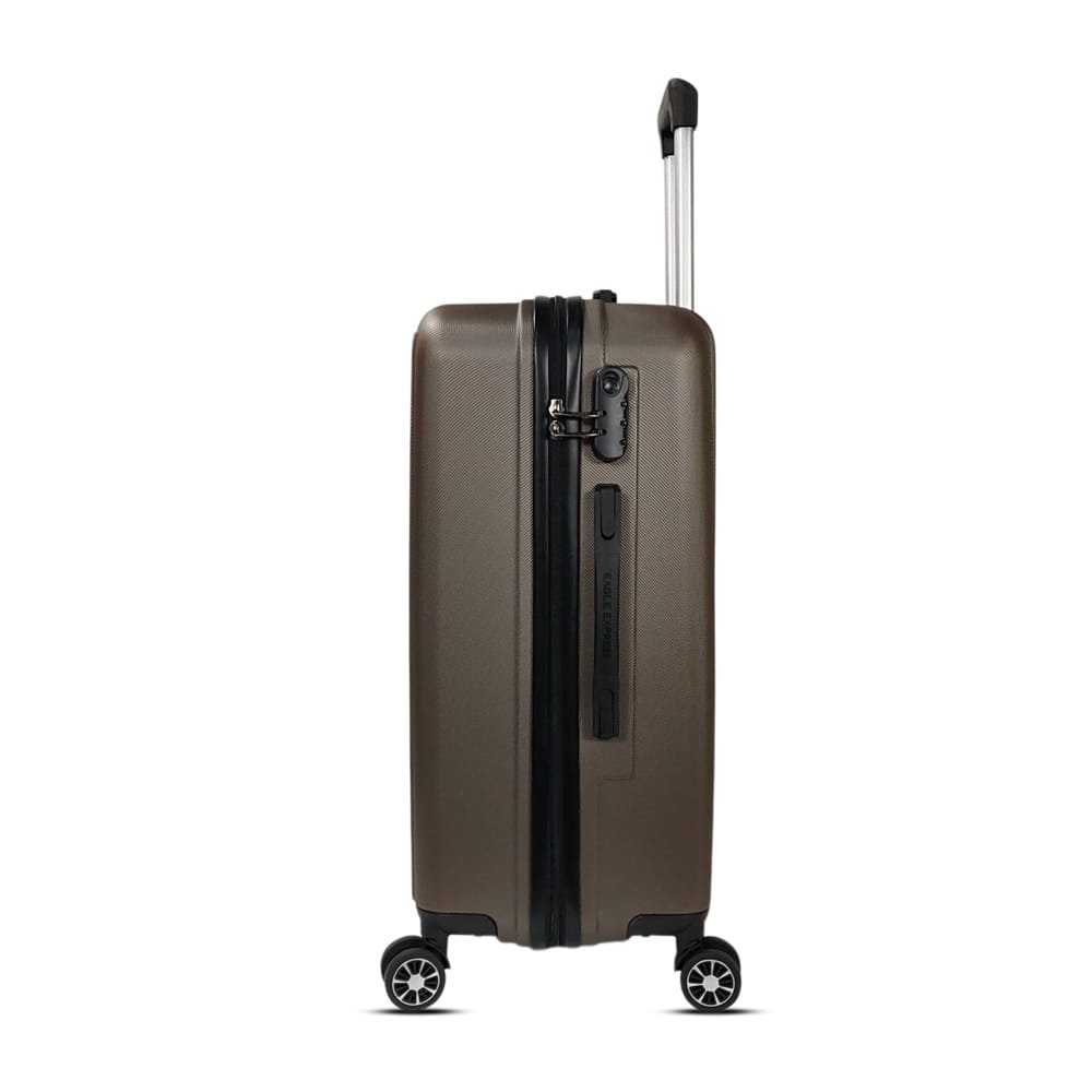luggage bags with scratch resistant finish and 360° spinner wheels