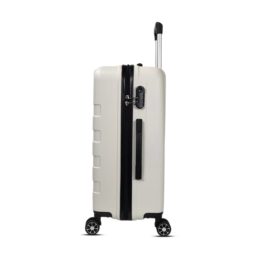 luggage bags with scratch resistant finish and 360° spinner wheels