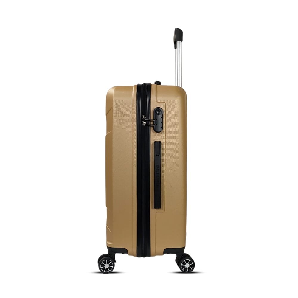 luggage bags with scratch resistant finish and 360° spinner wheels