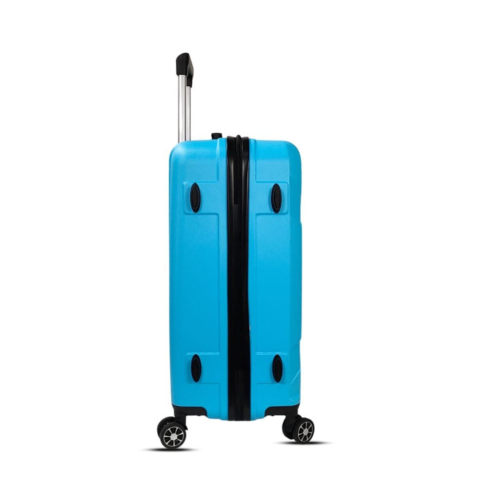 luggage bags with scratch resistant finish and 360° spinner wheels