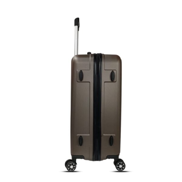 luggage bags with scratch resistant finish and 360° spinner wheels