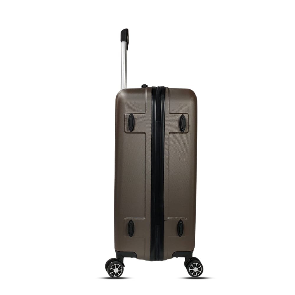 luggage bags with scratch resistant finish and 360° spinner wheels