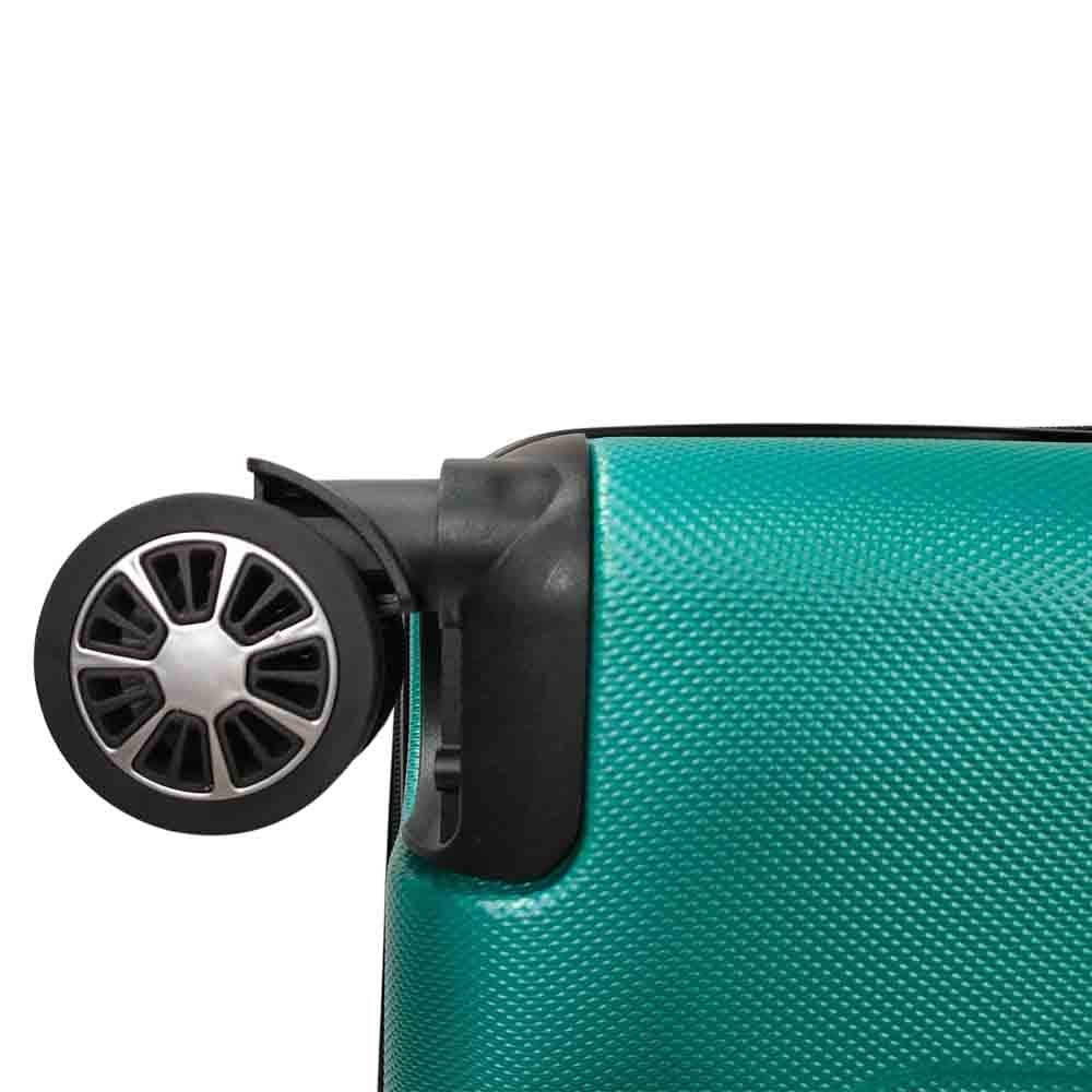 luggage bags with scratch resistant finish and 360° spinner wheels