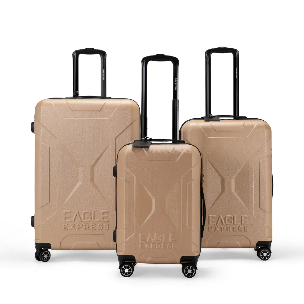 Expedition ABS Hard Luggage Set of 3 Pcs